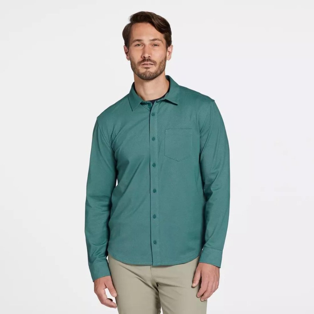 VRST Men's Long Sleeve Button Down Shirt